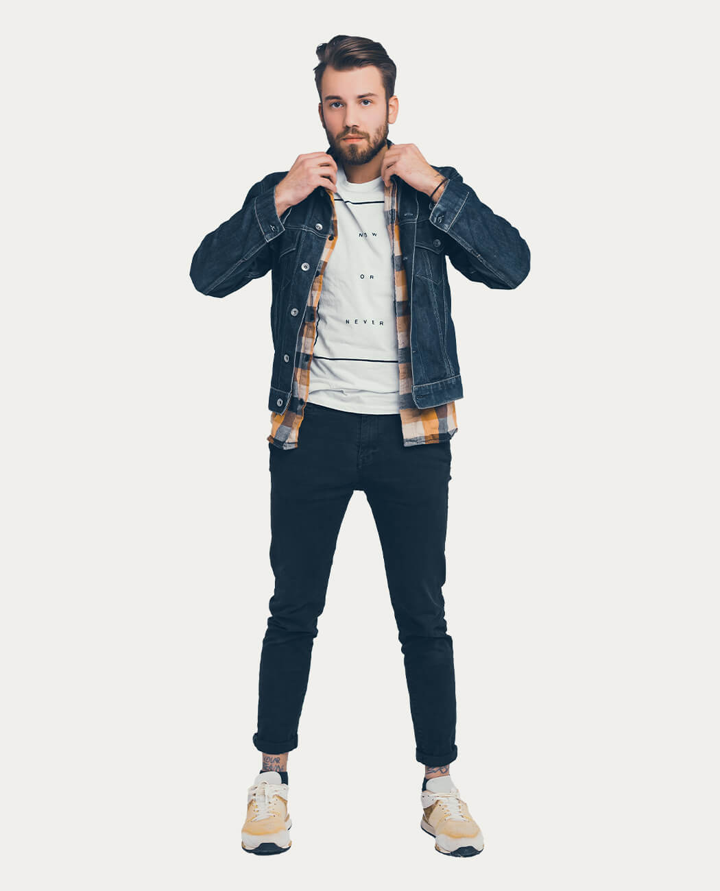 Comfort fit trousers